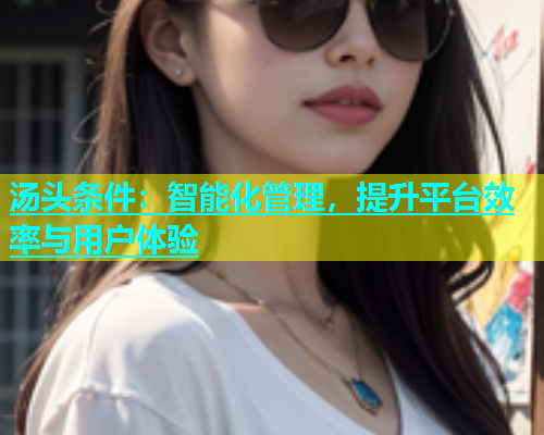 汤头条件：智能化管理，提升平台效率与用户体验