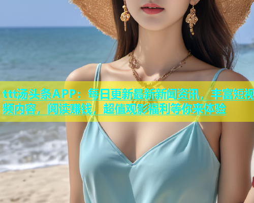 ttt汤头条APP：每日更新最新新闻资讯，丰富短视频内容，阅读赚钱，超值观影福利等你来体验