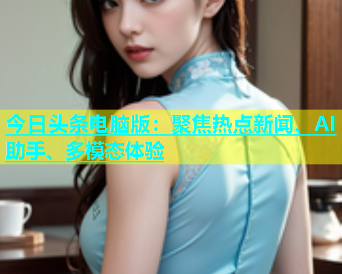 今日头条电脑版：聚焦热点新闻、AI助手、多模态体验
