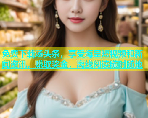 免费下载汤头条，享受海量短视频和新闻资讯，赚取奖金，离线阅读随时随地